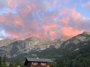 Depuis La Clusaz.